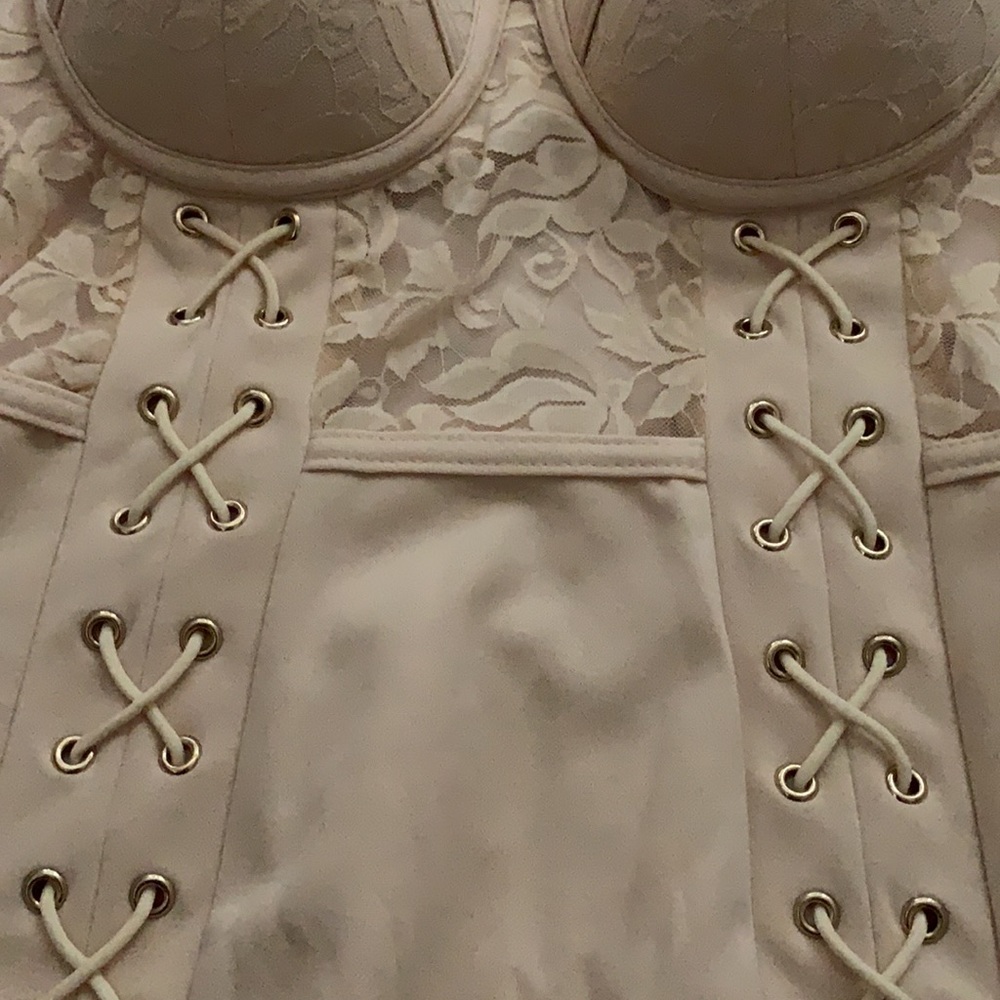 NWT nude bodycon dress - Picture 2 of 7